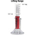 Sunex Tools 1003AJ 3 Ton Aluminum Jack Stand Pin Style (Pair)