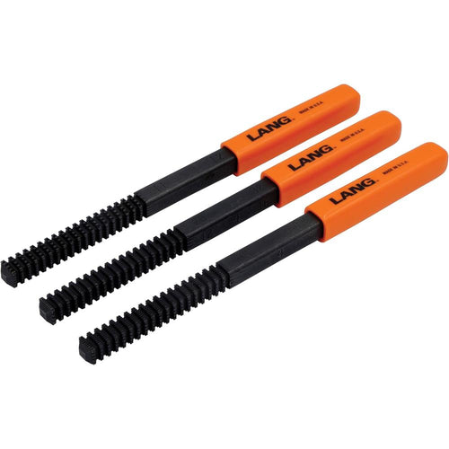 Lang Tools 2573 Lot de 3 limes de restauration de filetage