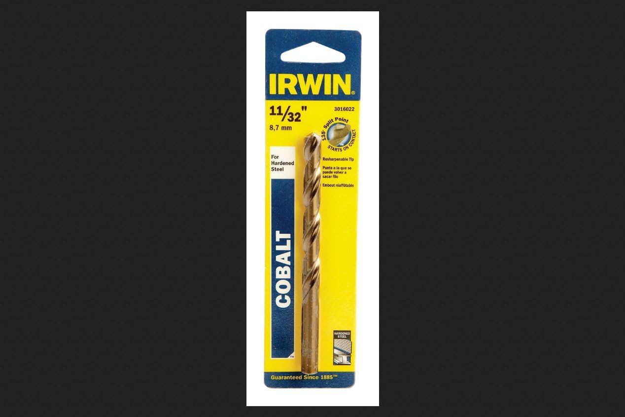 Irwin Tools 3016022 DRL BIT 11/32 X 4-3/4 COBALT