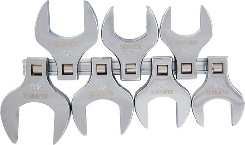 Sunex 9740A Jeu de 7 clés métriques Jumbo Crowfoot Dr. 1/2" CRV