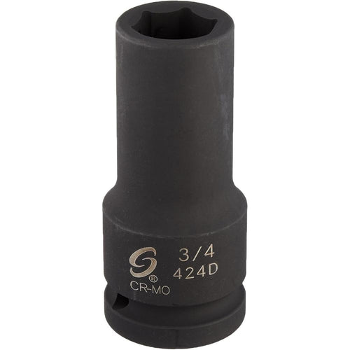 Sunex Tools 424d 3/4 in. Drive 3/4 in. Deep Impact Socket