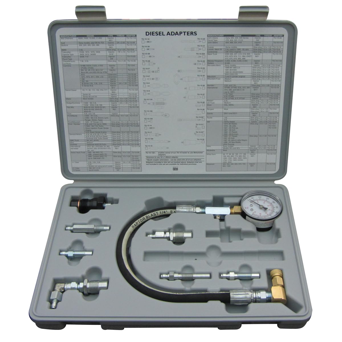 Lang Tools TU-15-51 Diesel Compression Test Set
