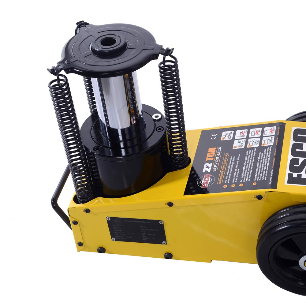 Esco 10390 Cric pneumatique/hydraulique de 22 tonnes