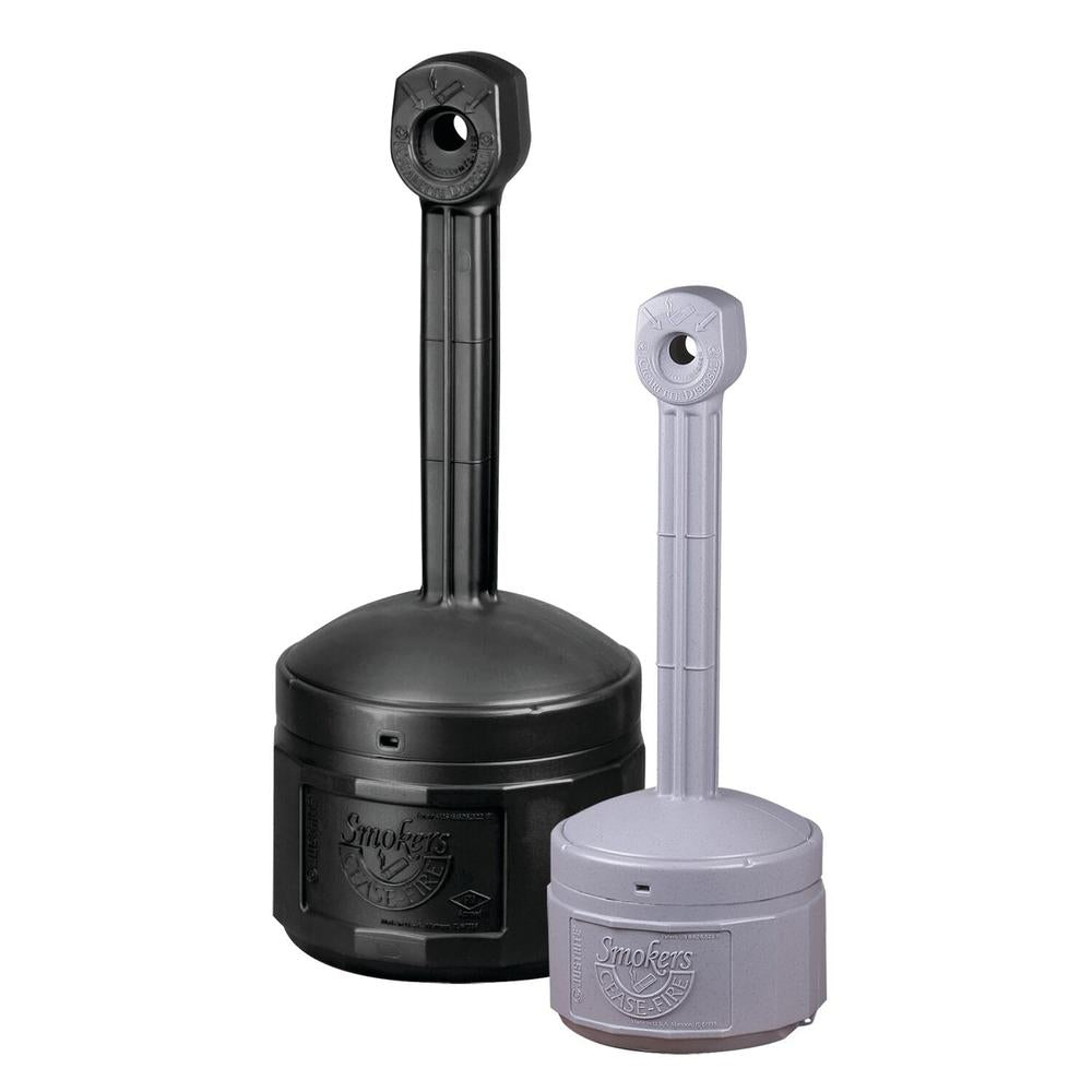 Tobeq 400-26800 FUMEURS CESSER LE FEU CIGARETTE RÉCEPTACLE - GRIS ÉTAIN