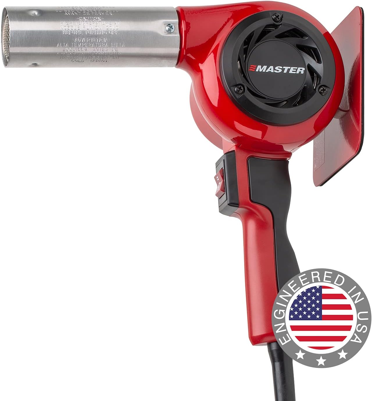 Master Appliance HG-801D MASTER® HEAT GUN, 1400°F/760°C, 27 CFM, 120V, 18.5A, 2220W, NEMA 5-20P PLUG