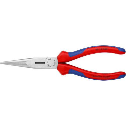 Knipex 26 12 200 Snipe Nose Side Cutting Pliers-Comfort Grip