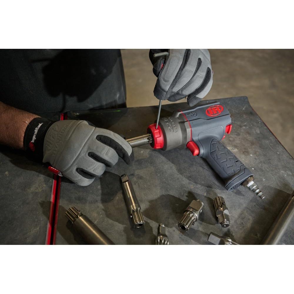 Ingersoll Rand 2236QTiMAX-2 Clé à chocs silencieuse à enclume allongée 1/2" Dr. x 2" avec système DXS Drive XChange, 1 500 pi-lb, 7 500 tr/min