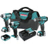 Makita Power Tools CT411 12V max CXT Lithium-Ion Cordless 4-Pc. Combo Kit (1.5Ah)