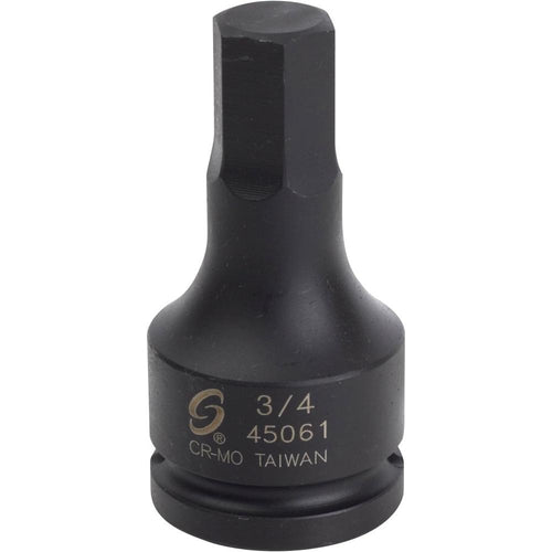 Sunex 45061 3/4-Inch Drive 3/4-Inch Hex Driver Impact Socket