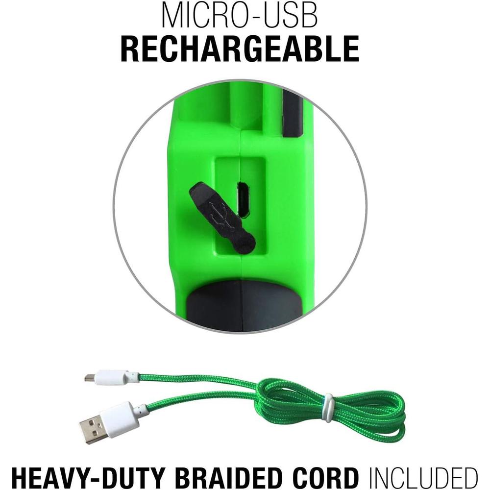 Lampe de travail rechargeable EZ Red XL5500-GR 500 Lm. Vert noir