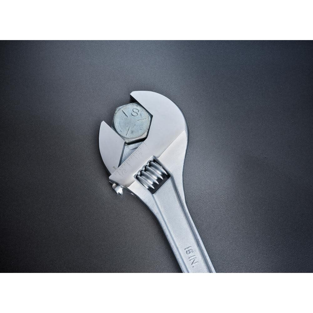 Crescent AC215VS 15" Adjustable Tapered Handle Wrench, Carded