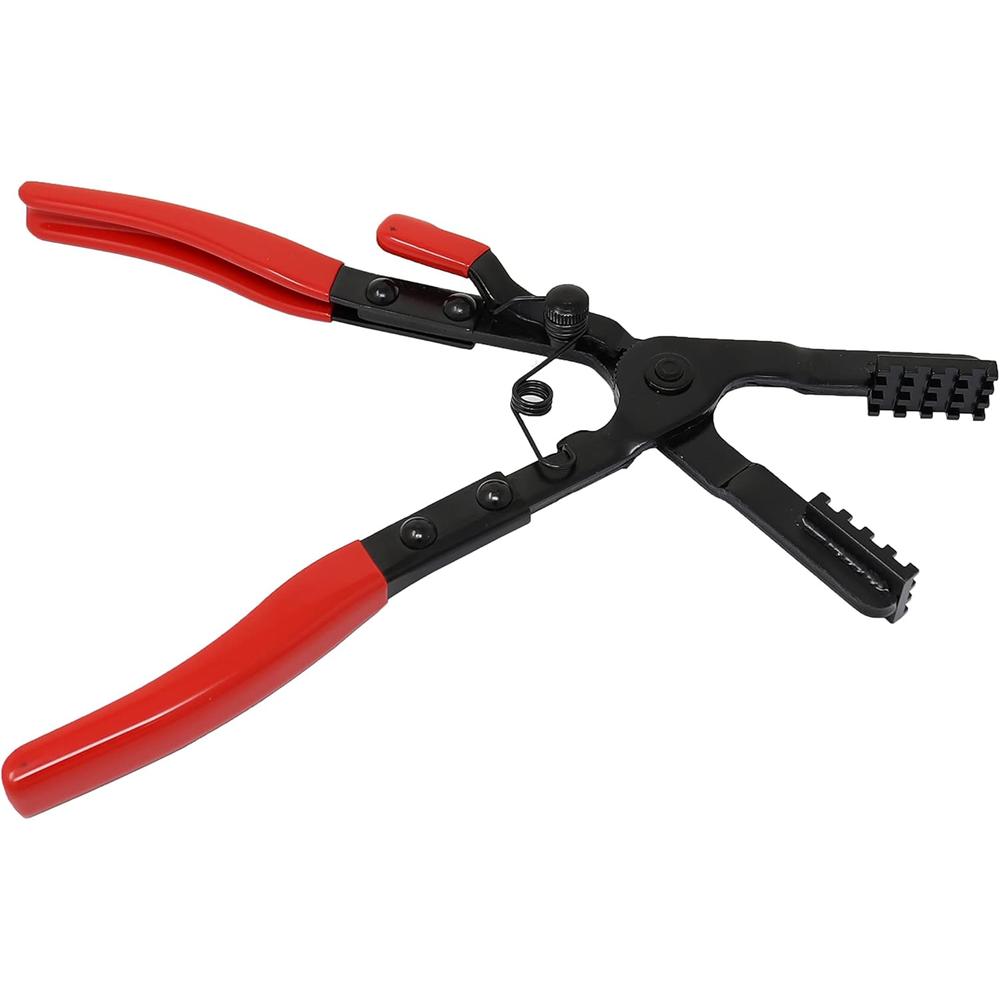 CTA Tools 1224 Pince à collier de tuyau extra longue à grille gaufrée avec mécanisme de verrouillage et tête décalée