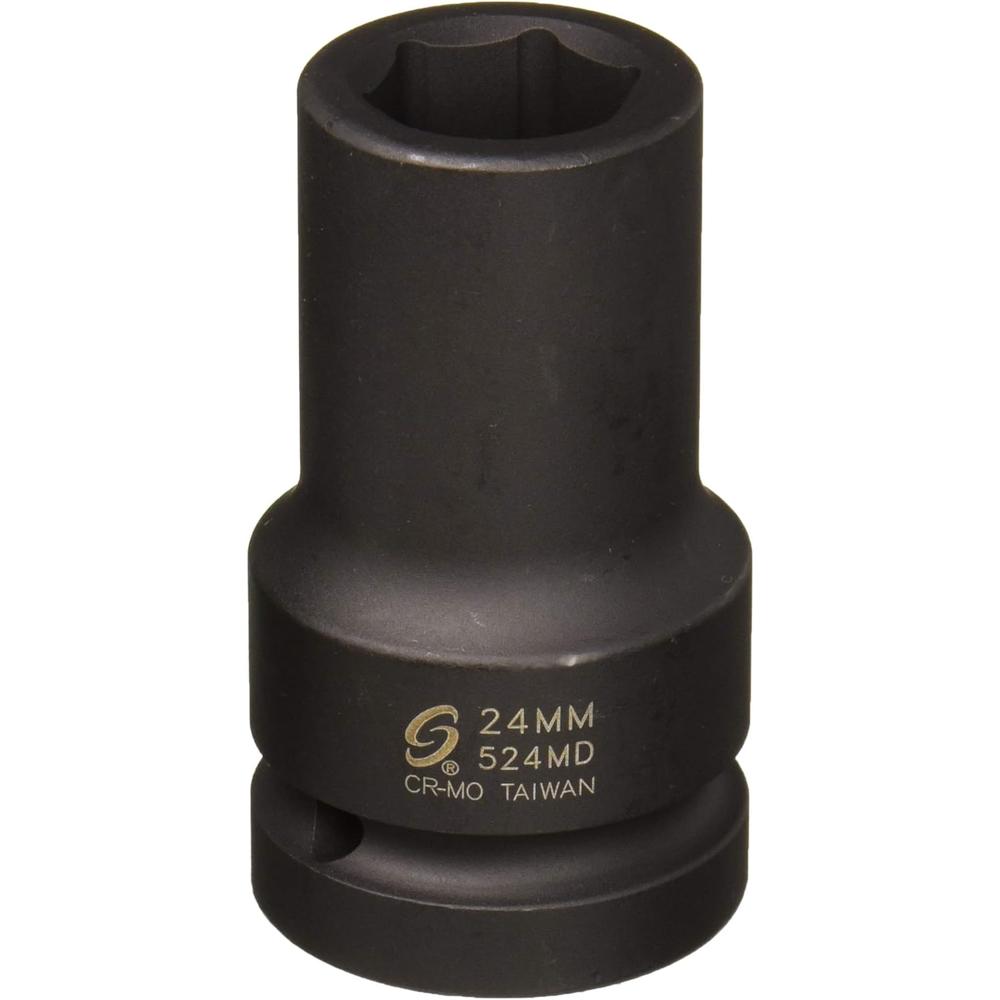 Sunex Tools 524MD 1 in. Drive 24mm Deep Impact Socket