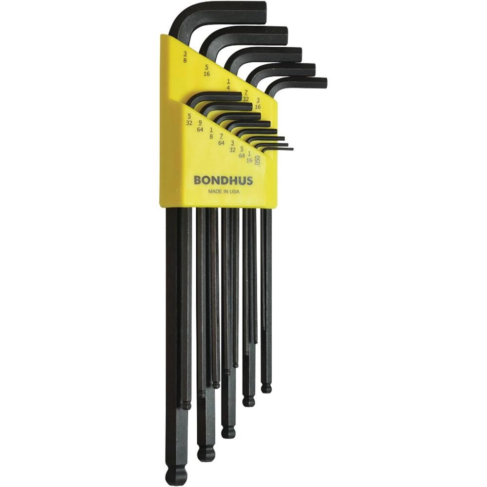 Bondhus 16037 13PC (.050 - 3/8) XL BPT L-Wrench Set
