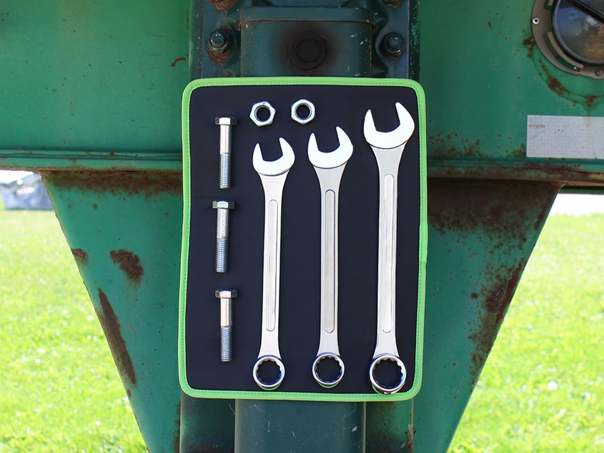 Grip-On Tools 67474 Magnetic Tool Pad, Flexible Thick Foam, 12.5" x 9.75"