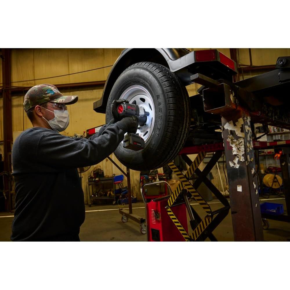 Ingersoll Rand W7152-K22 20V High Torque 1/2 Inch Drive Cordless Impact Wrench, 2 Battery Kit