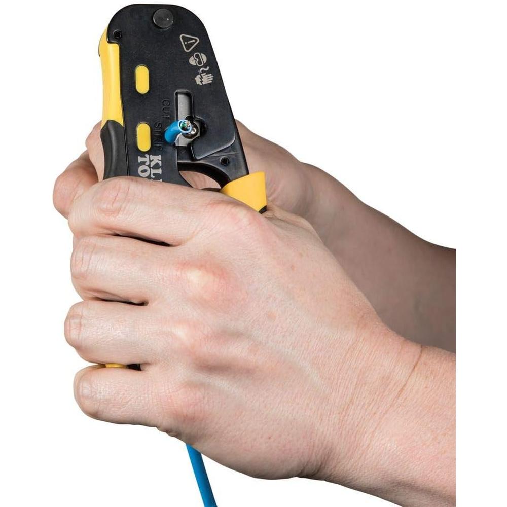 Klein Tools VDV226110 PASS THRU RJ45 CRIMP TOOL