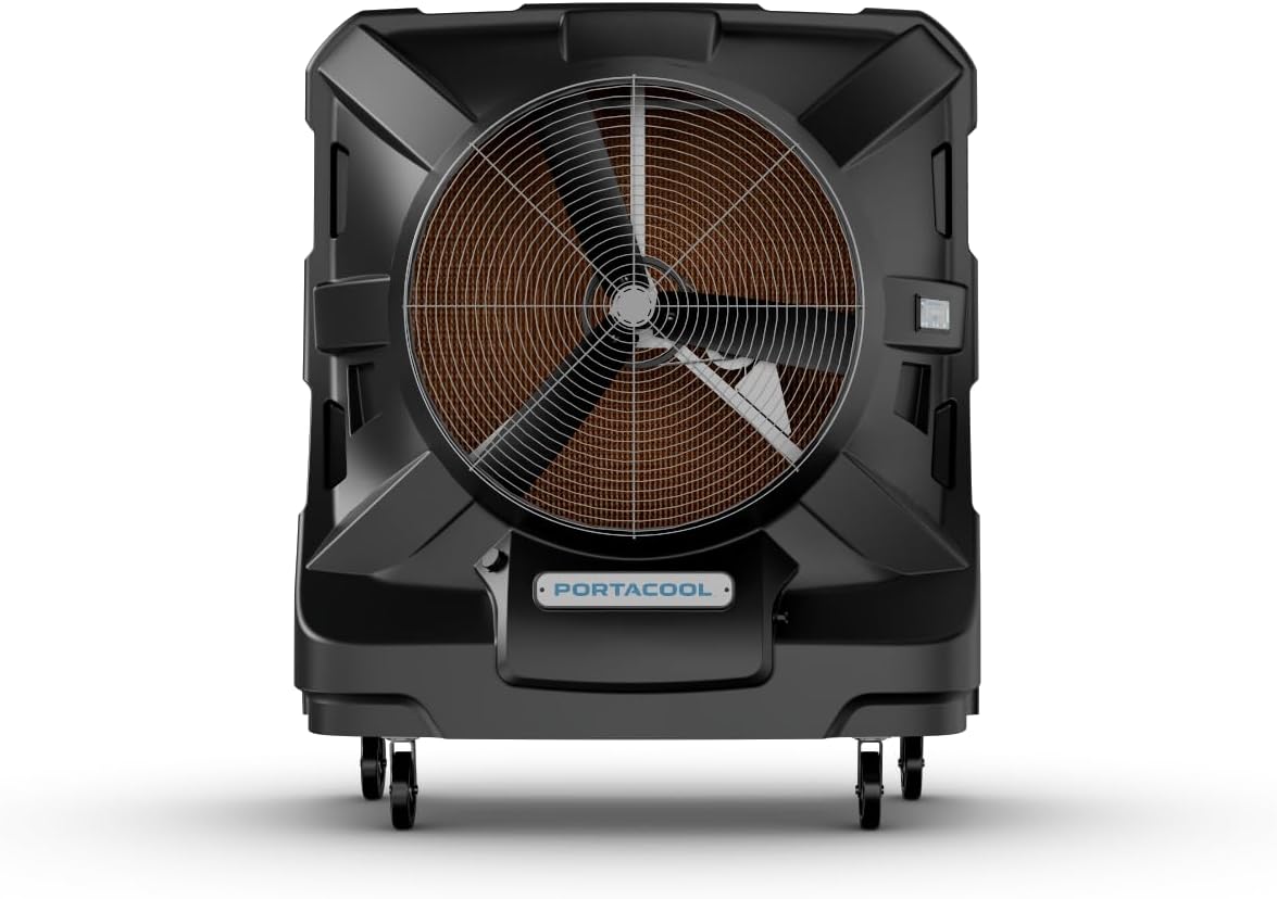 Portacool PACA12001A1 Apex 1200 Portable Evaporative Cooler, 1200 Sq Ft