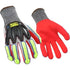 Ringers Gloves 065T-10 Gants de protection contre les chocs enduits de nitrile - Grand