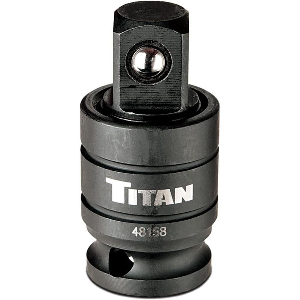 Titan Tools 48158 3/8" X 1/2" Drive Locking Wobble Increasing Adapter