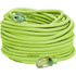 Legacy Manufacturing FZ512835 100 FT. FLEXZILLA PRO EXTENSION CORD, 12/3 SJTW, LIGHTED PLUG, INDOOR/OUTDOOR, ZILLAGREEN, 1875W, 15A