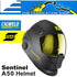 ESAB 0700000800 Casque de soudage Sentinel A50, noir, zone de visualisation de 3,93 x 2,36 po (100 x 60 mm).