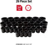 Sunex Tools 4696 29pc 3/4" Drive 6 Point SAE Standard Impact Socket Set