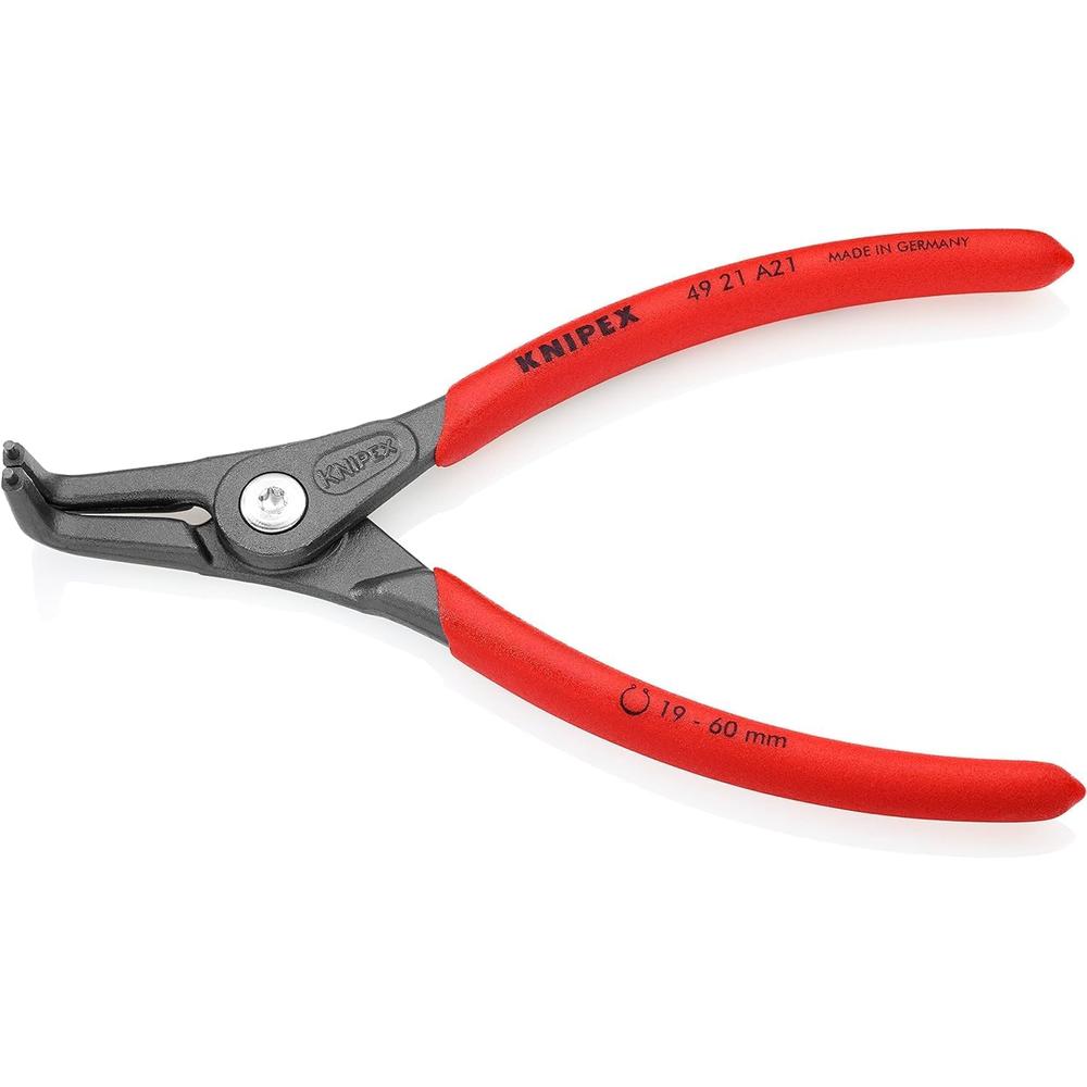 Knipex 49 21 A21 Pince à circlips de précision externe coudée à 90°, taille 2