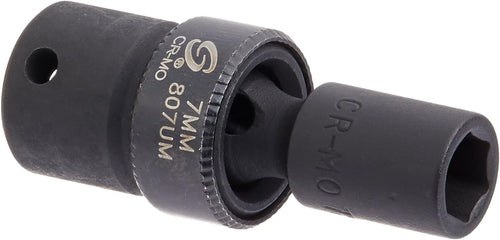 Sunex Tools 807UM 1/4" Dr. 7mm Universal Impact Socket