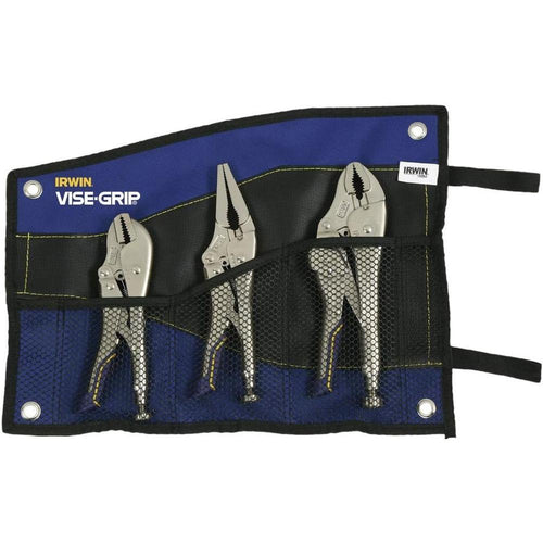 Irwin Tools IRHT82591 Vise-Grip PLIER LCKING FAST RELEASE 3PC KIT BAG