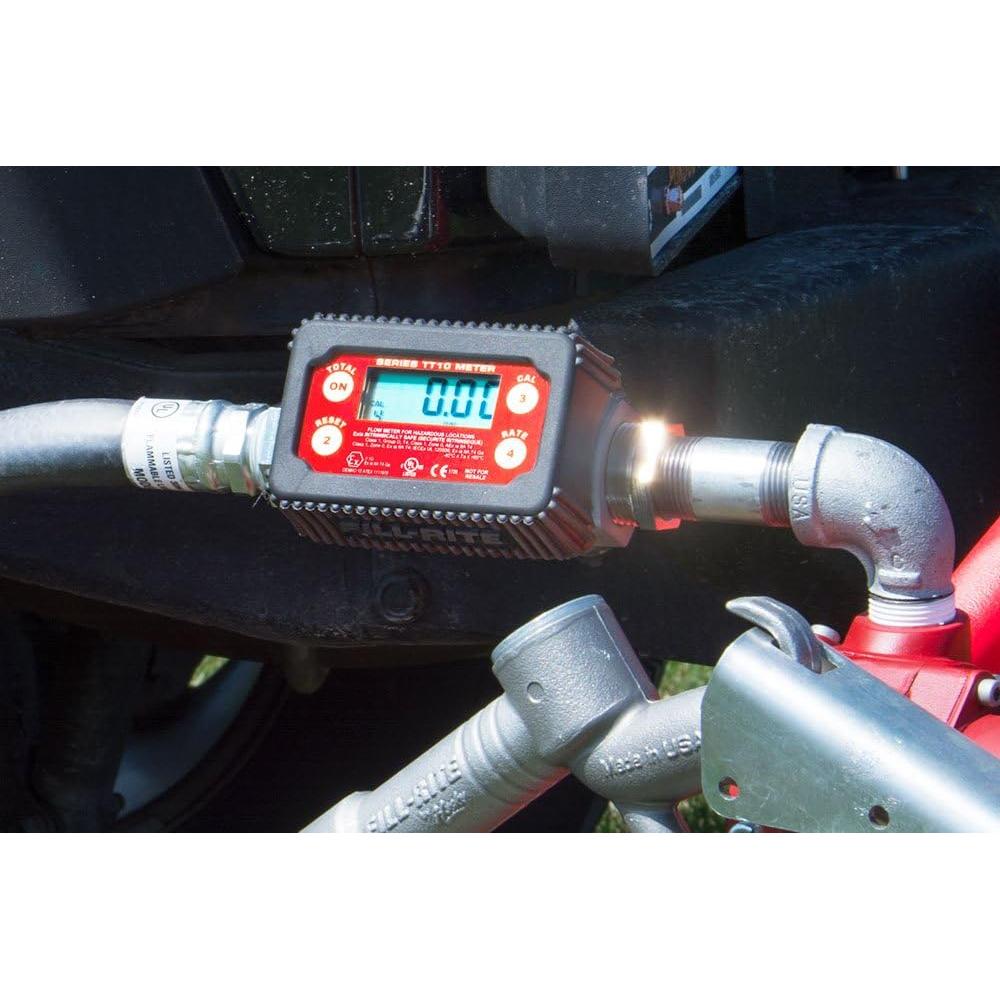 Fill-Rite TT10ANC Compteur de biocarburants à turbine numérique en ligne 2-35 GPM