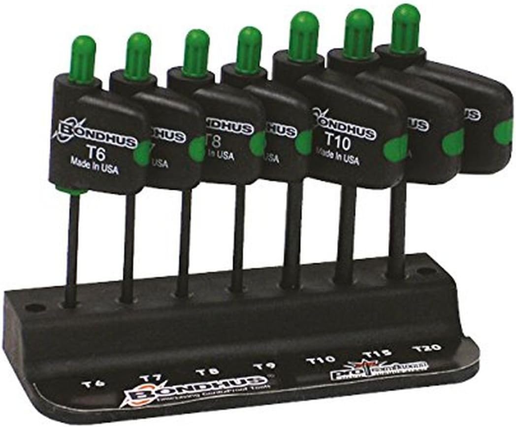 Bondhus 35045 7PC Torx PLUS Flag Tool Set (TP6,7,8,9,10,15,20)