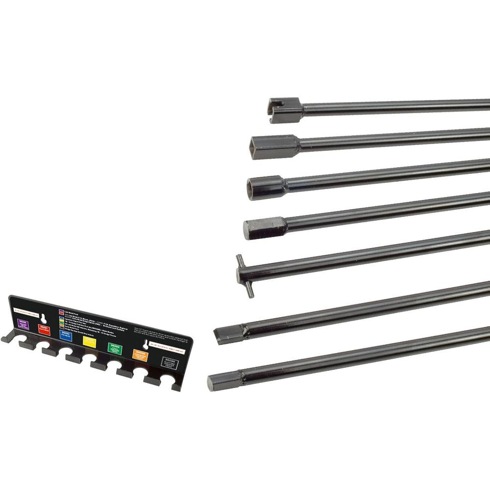 Steelman Pro 96090A Kit d'outils de pneu de secours 7 pièces