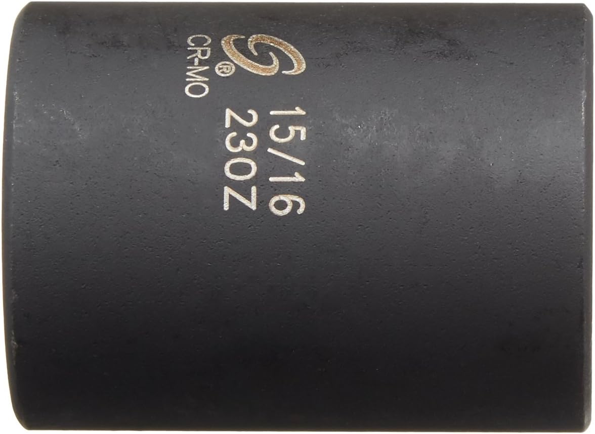 Sunex 230z 1/2-Inch Drive 15/16-Inch 12-Point Impact Socket