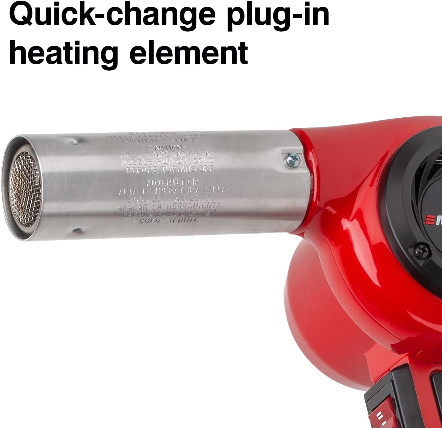 Master Appliance HG-801D MASTER® HEAT GUN, 1400°F/760°C, 27 CFM, 120V, 18.5A, 2220W, NEMA 5-20P PLUG