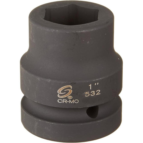Sunex Tools 532 1" Drive Standard 6 Point Impact Socket 1"