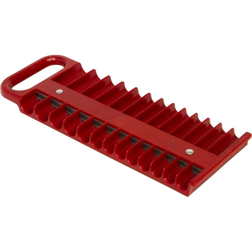 Lisle 40120 1/4 DRIVE MAGNETIC SOCKET HOLDER/RED