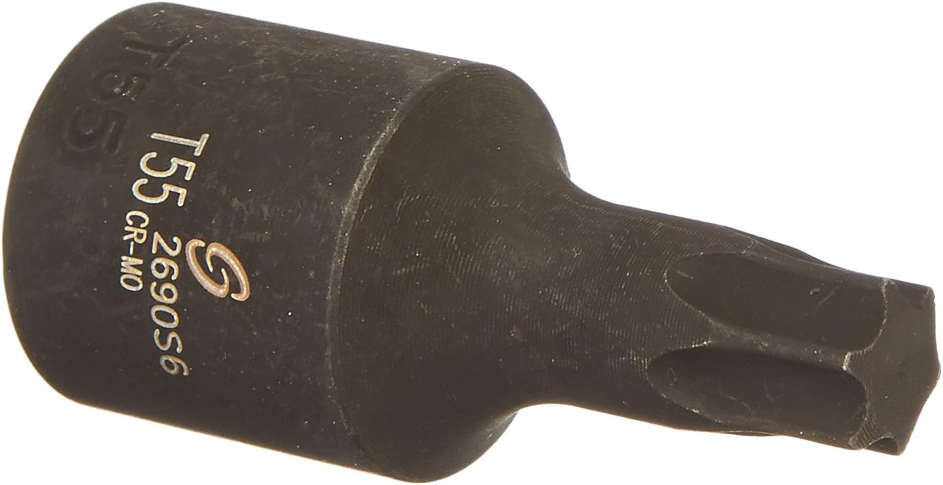 Sunex Tools 2690S6 1/2" Dr. T55 Internal Star Impact Socket