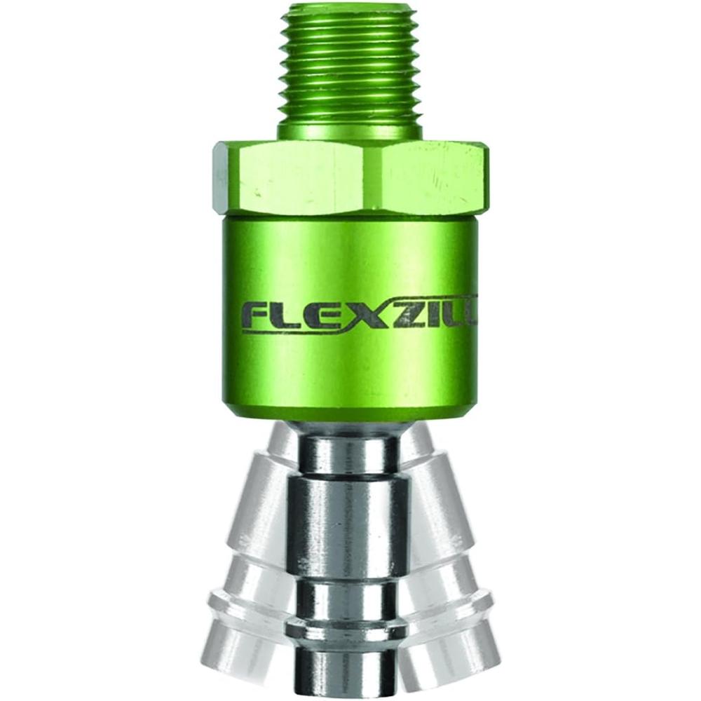 Legacy Manufacturing A53440FZBS Flexzilla Pro High Flow Ball Swivel Plug, 1/4" MNPT, 1/4" Body