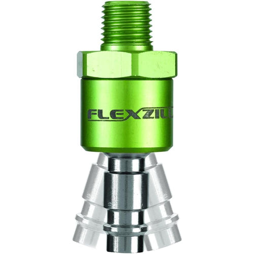 Legacy Manufacturing A53440FZBS Bouchon pivotant à bille à haut débit Flexzilla Pro, 1/4" MNPT, corps 1/4"