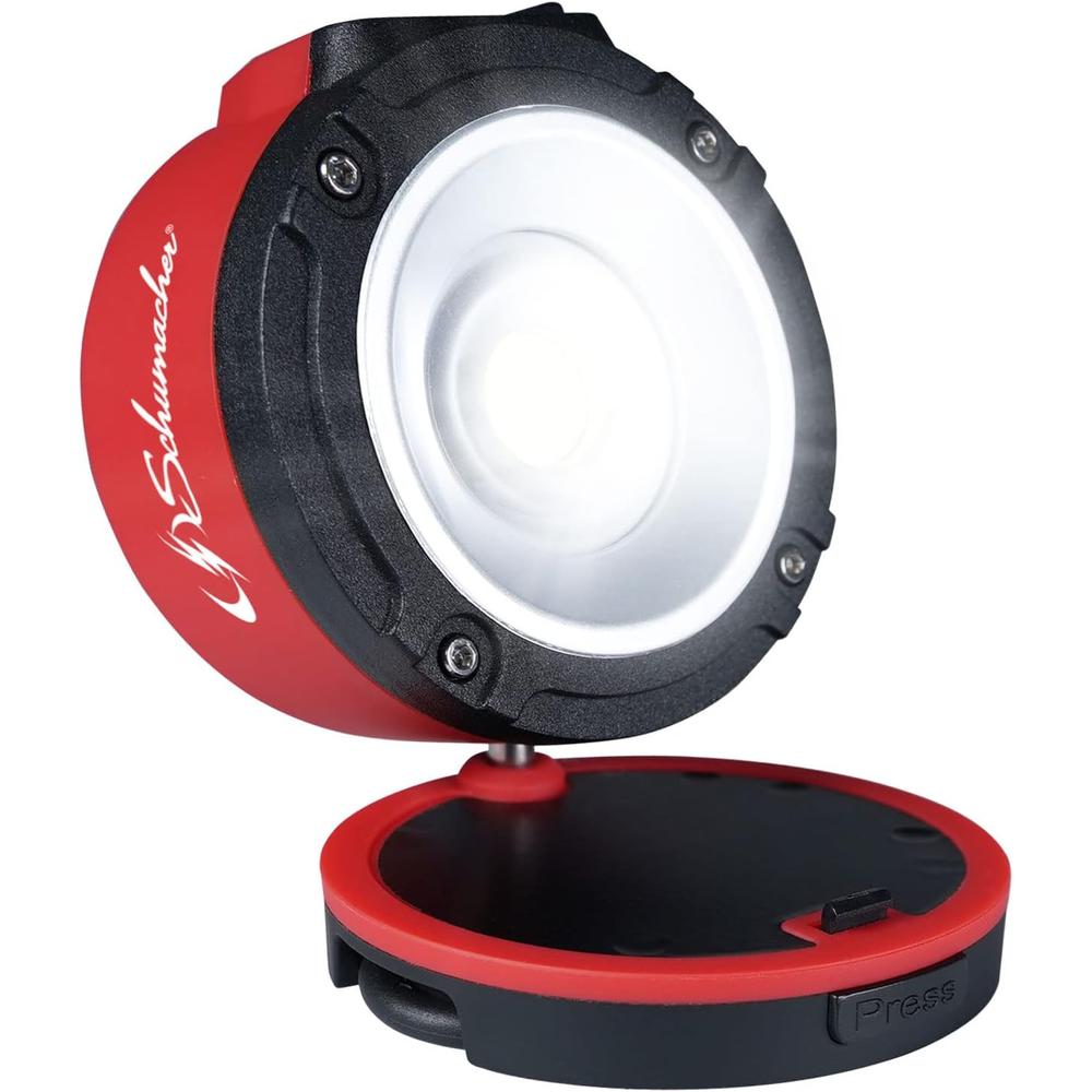 Schumacher SL886RU Projecteur LED rechargeable COB 6 W avec base magnétique