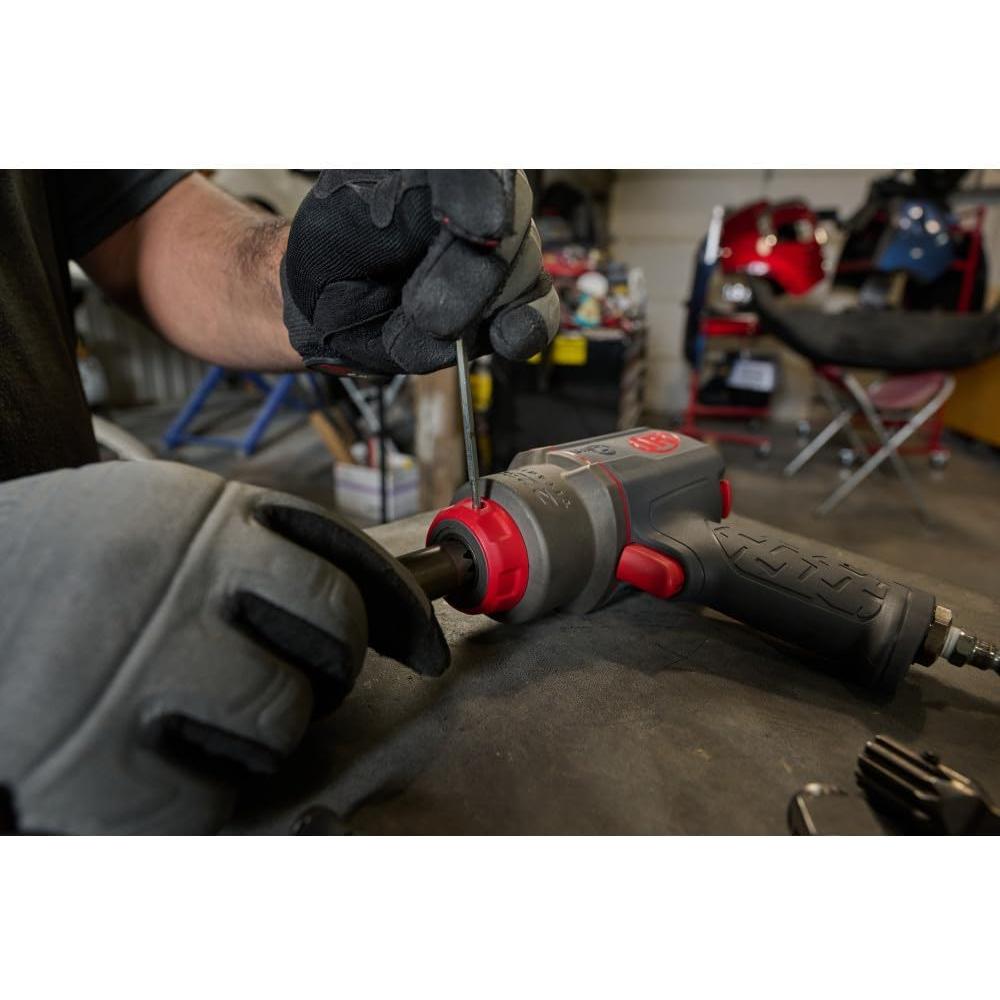 Ingersoll Rand 2236QTiMAX-2 Clé à chocs silencieuse à enclume allongée 1/2" Dr. x 2" avec système DXS Drive XChange, 1 500 pi-lb, 7 500 tr/min