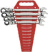 GEARWRENCH 4 Pc. 12 Point Flex Head Ratcheting Combination SAE Wrench Completer Set - 9703