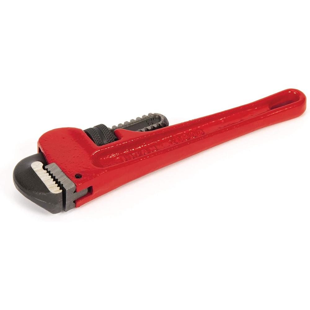 Titan Tools 21308 8 in. Heavy-Duty Straight Pipe Wrench
