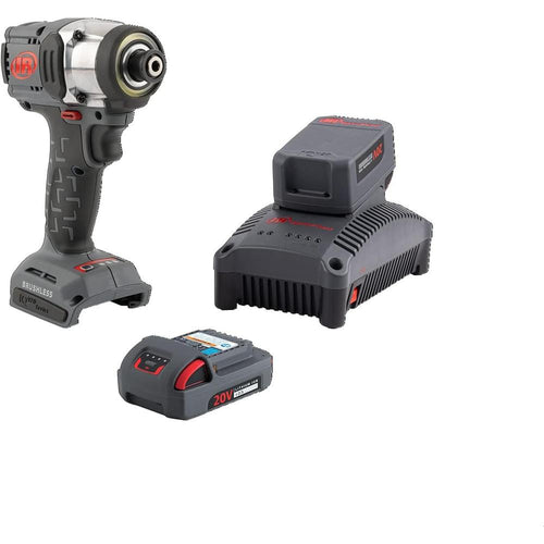 Pilote à percussion compact Ingersoll Rand W3111-K22 20 V 1/4" - KIT 2 BATTERIE