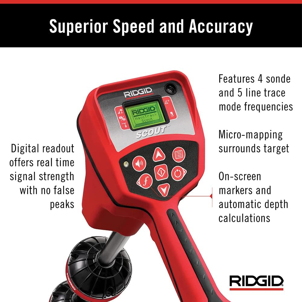 Ridgid 19238 Navitrack Scout Locator