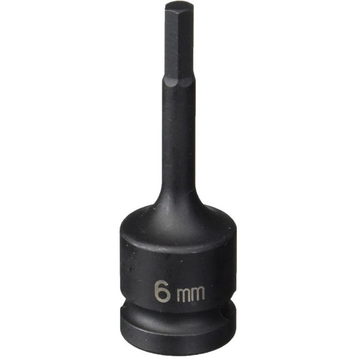 Grey Pneumatic 2906M 1/2" Drive X 6mm Hex Driver