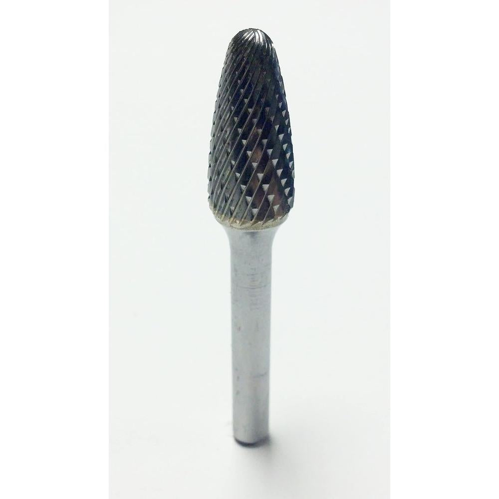 SP Air Corporation SP-4BS Carbide Burr 4 Piece Set for Ferrous Materials