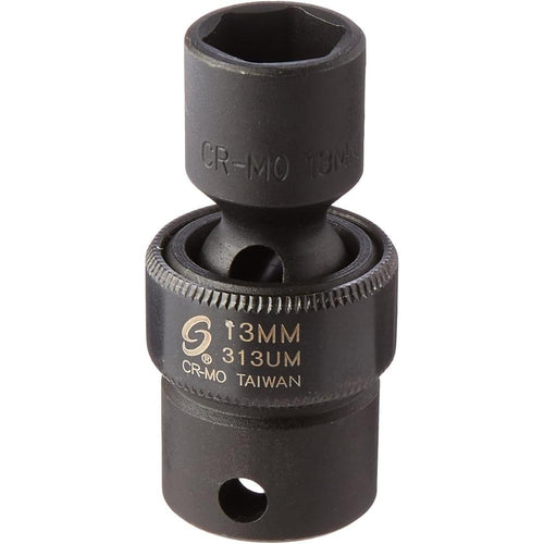 Sunex International 313UM 3/8" Drive Universal Impact Socket - 13mm