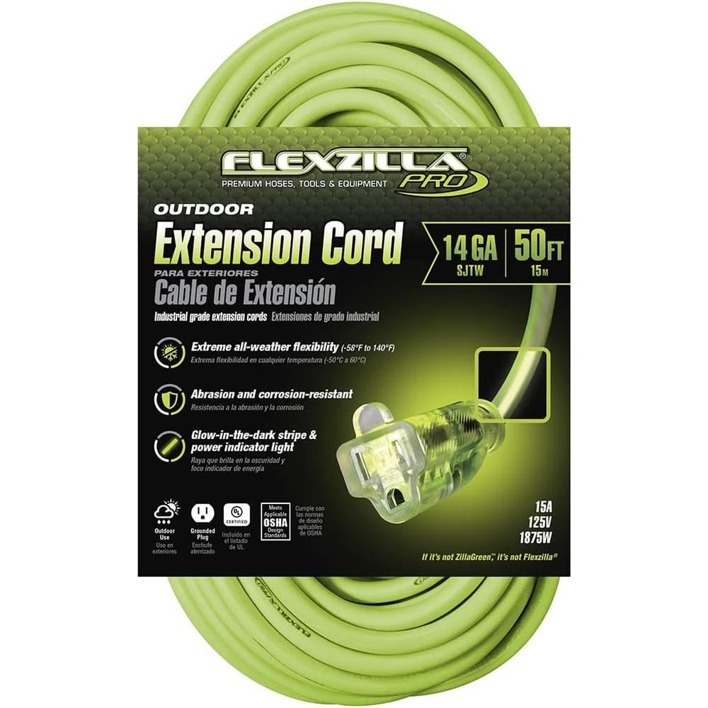 Legacy Manufacturing FZ512730 50ft Flexzilla Pro Extension Cord